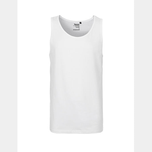 Mens 100% Organic Fairtrade Premium Cotton Tank Top